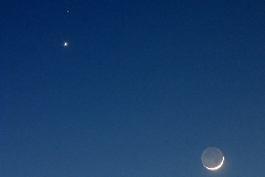 Mars-Venus-Mond